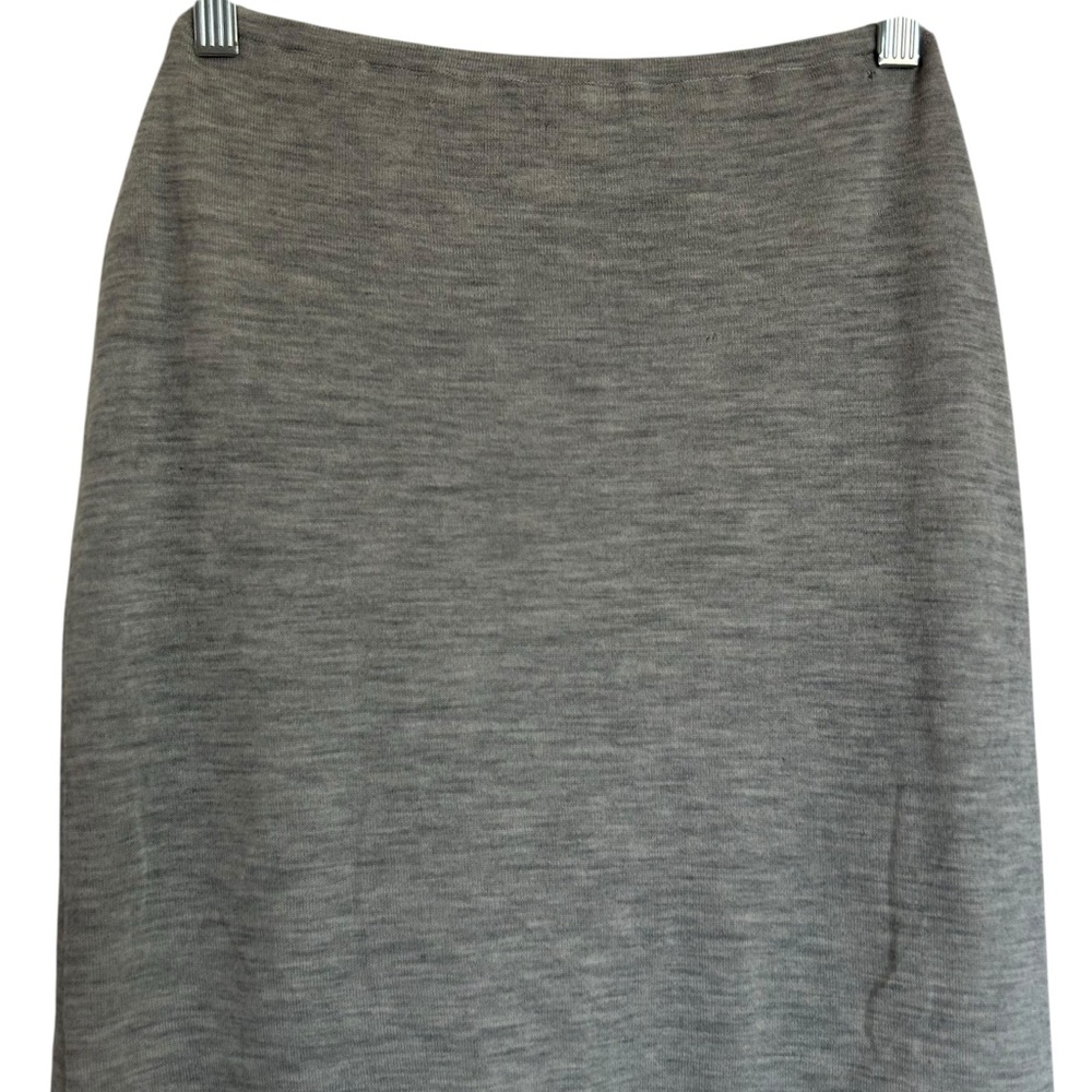 SABLYN Nina Midi Skirt Gray Small 100% Cashmere Size Small - Picture 8 of 16